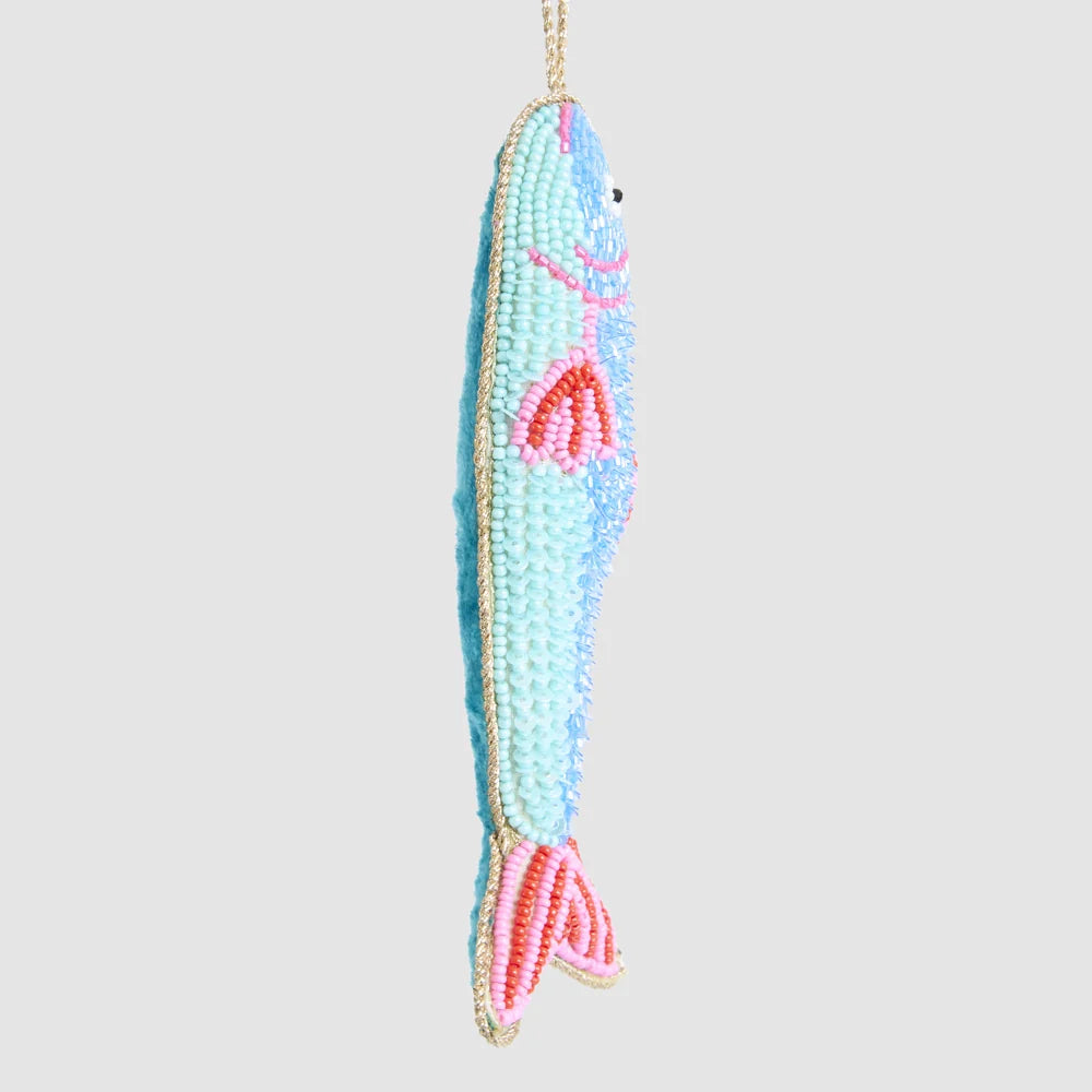 Ciao Bella Fish Decoration Blue Pink