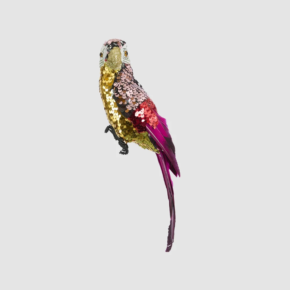 Donatella Sequin Parrot Pink