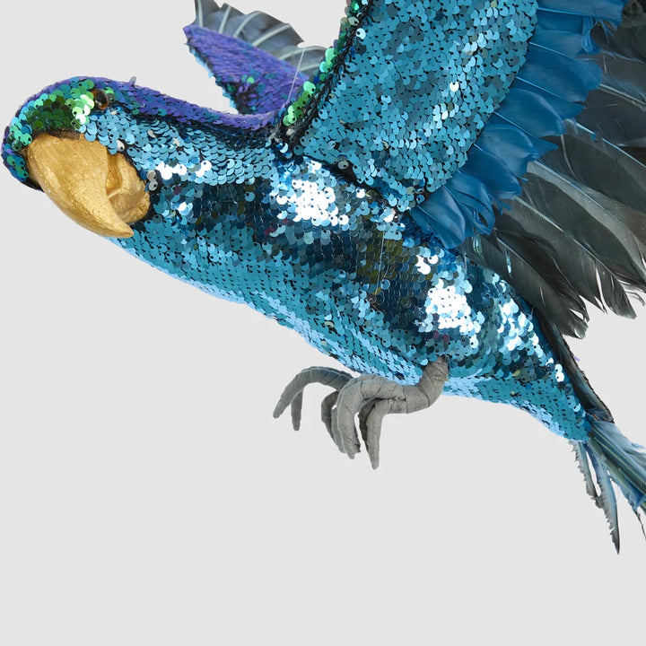 Amorina Sequin Flying Parrot Large