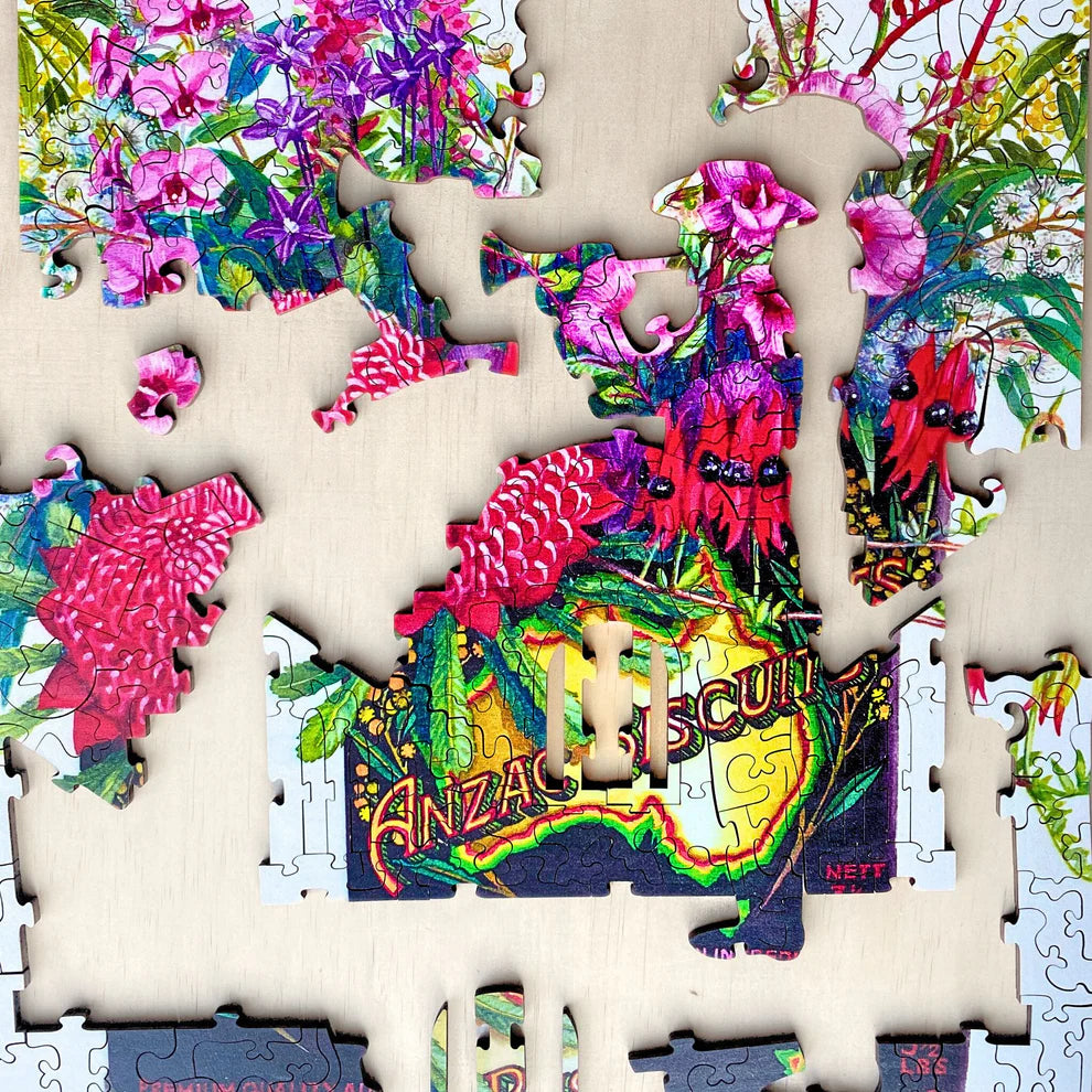 Wooden Jigsaw - State Emblems 245pc