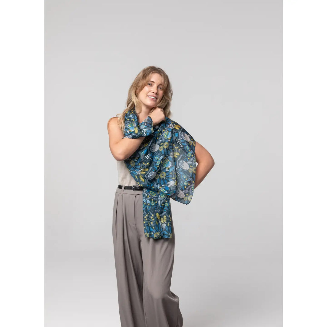 Native Harmony Silk Scarf