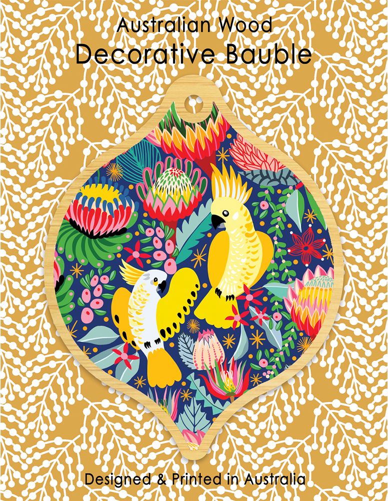 Kirsten Katz Wooden Baubles