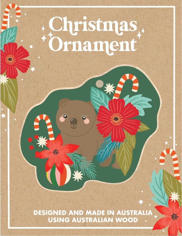 Christie Williams Wooden Christmas Ornaments
