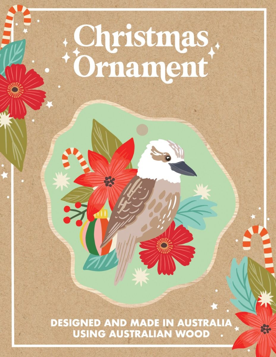 Christie Williams Wooden Christmas Ornaments