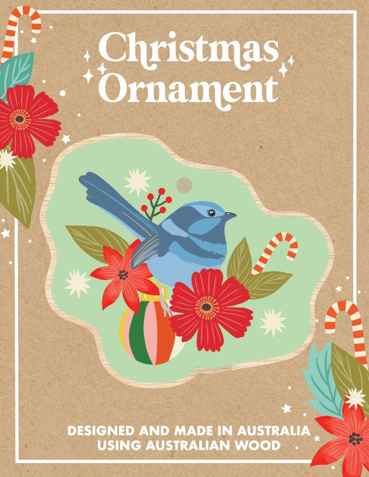 Christie Williams Wooden Christmas Ornaments