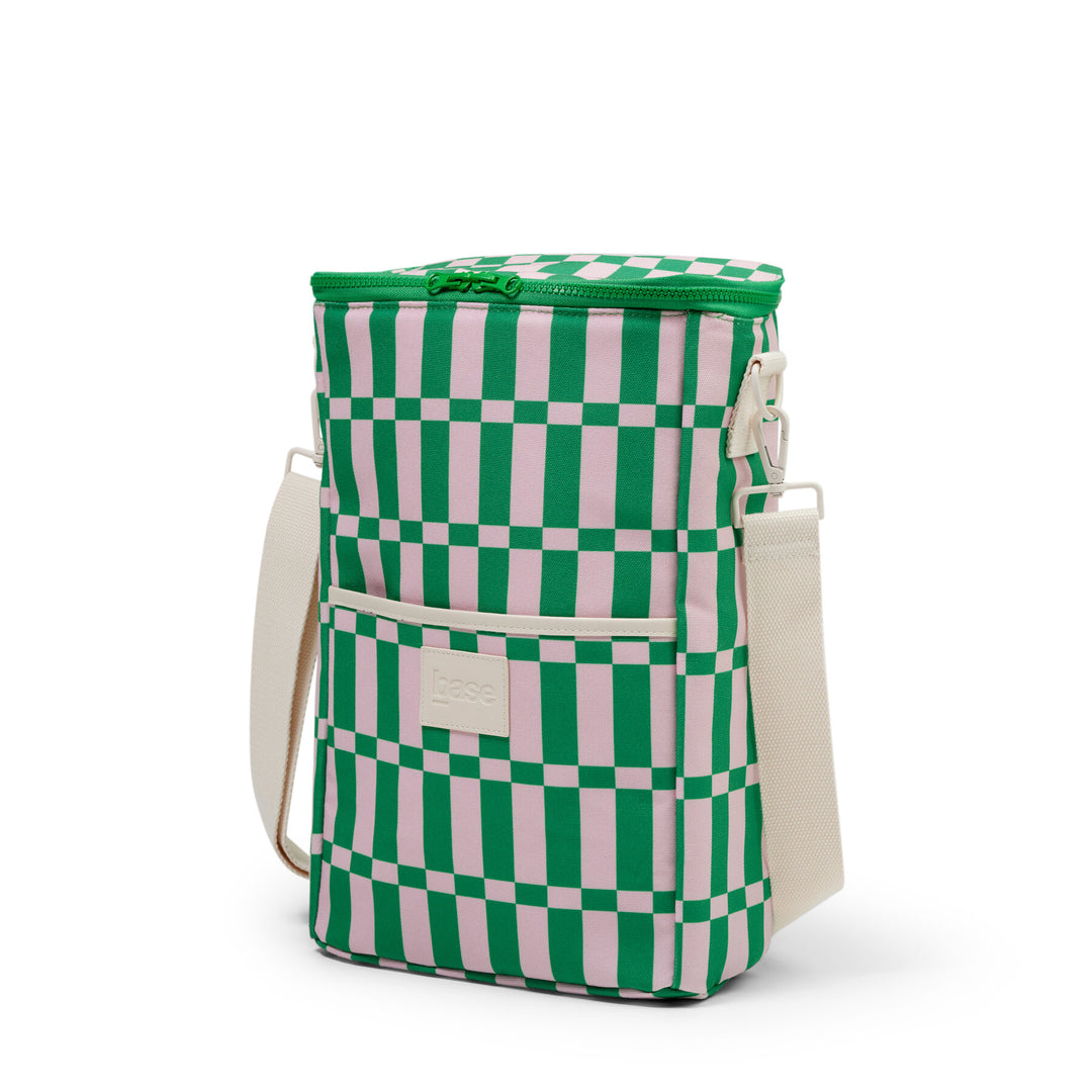 Bottle Base (Coast) - Apple /Soft Pink Check