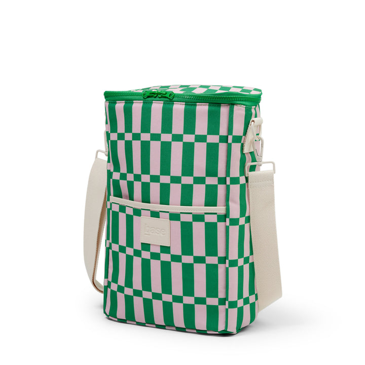 Bottle Base (Coast) - Apple /Soft Pink Check
