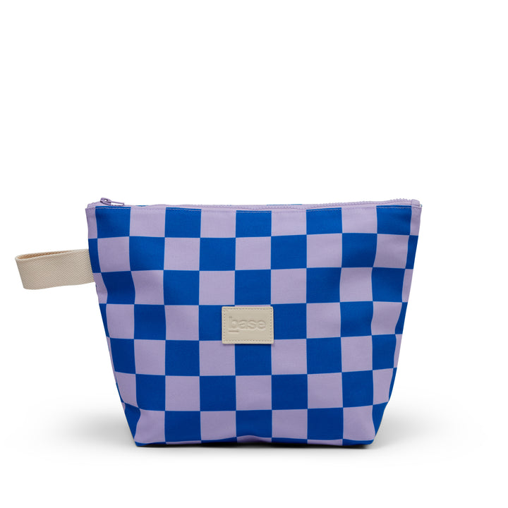 Wet Base Large (Coast) - Lilac/Blue Check