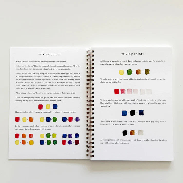 Fruit Watercolour Workbook
