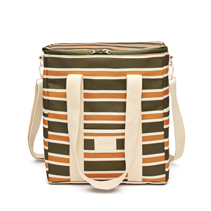 Cool Base (Coast) - Khaki / Rust Stripe