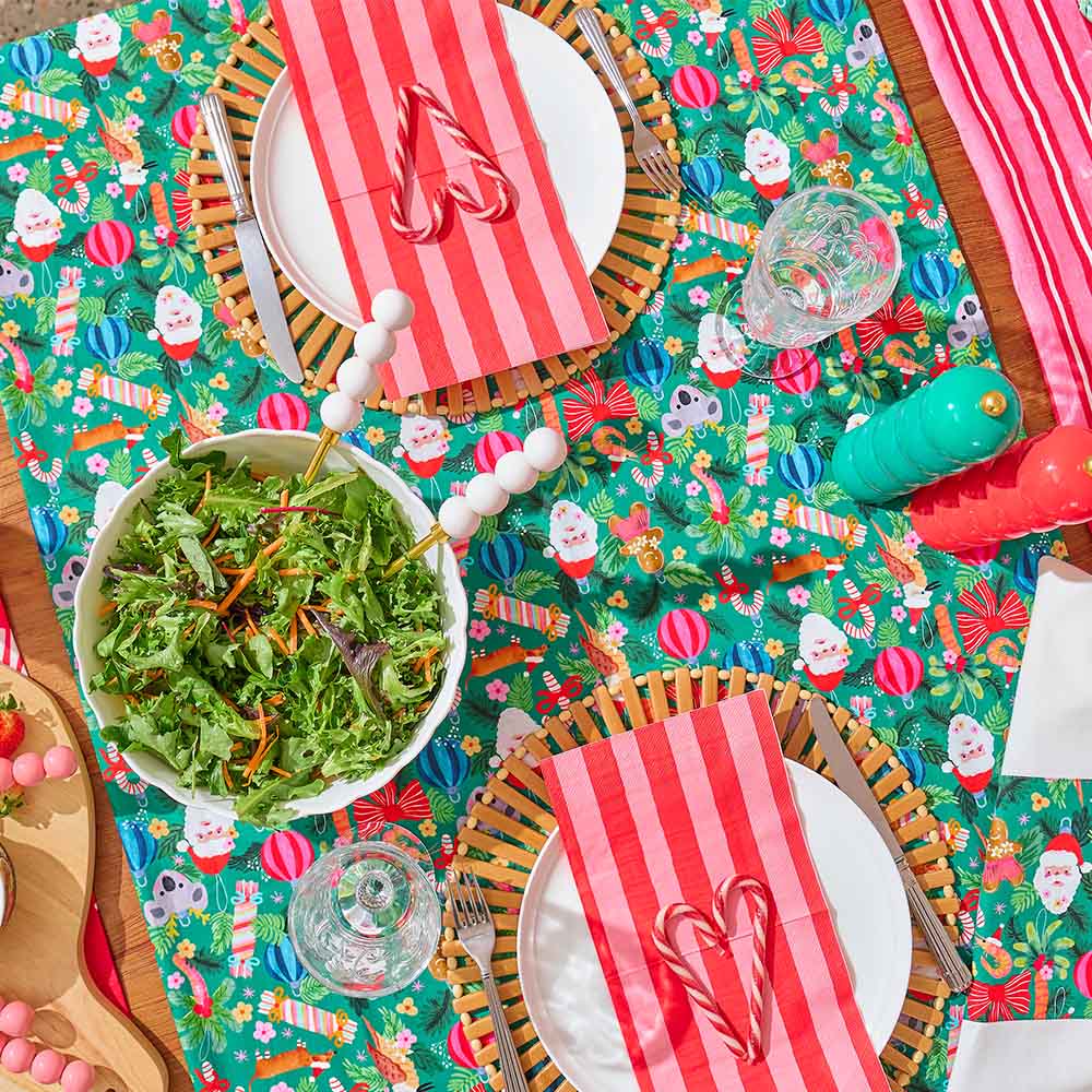 Cotton Tablecloth - Deck The Palms