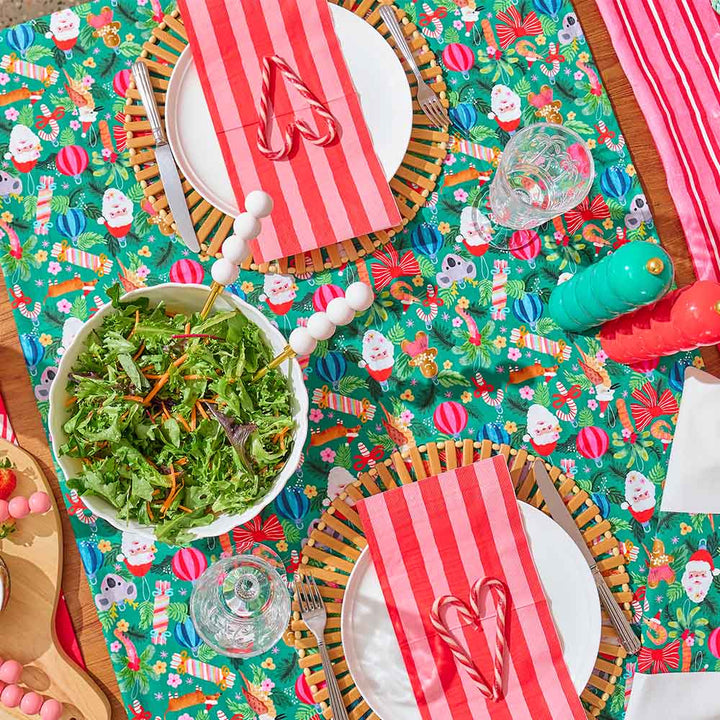 Cotton Tablecloth - Deck The Palms