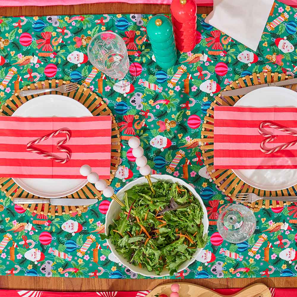 Cotton Tablecloth - Deck The Palms