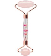 Floral Quartz Facial Roller