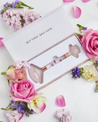 Floral Quartz Facial Roller