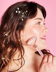 Floral Quartz Facial Roller