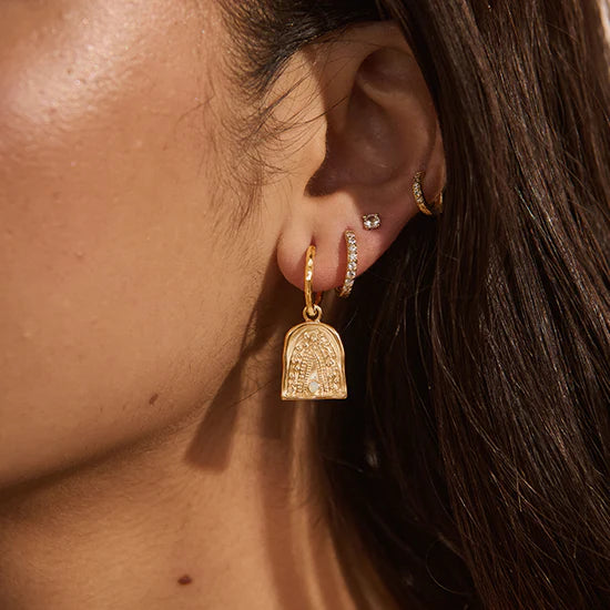 Rainbow Spirit Hoop Earrings