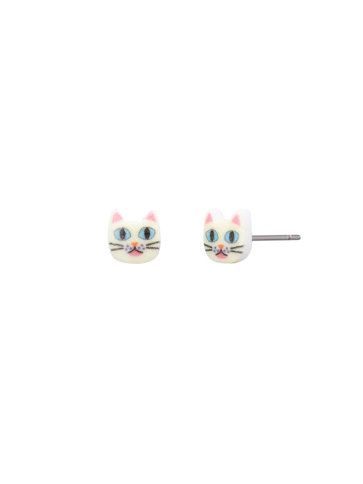 Sugar Cat Studs Earrings