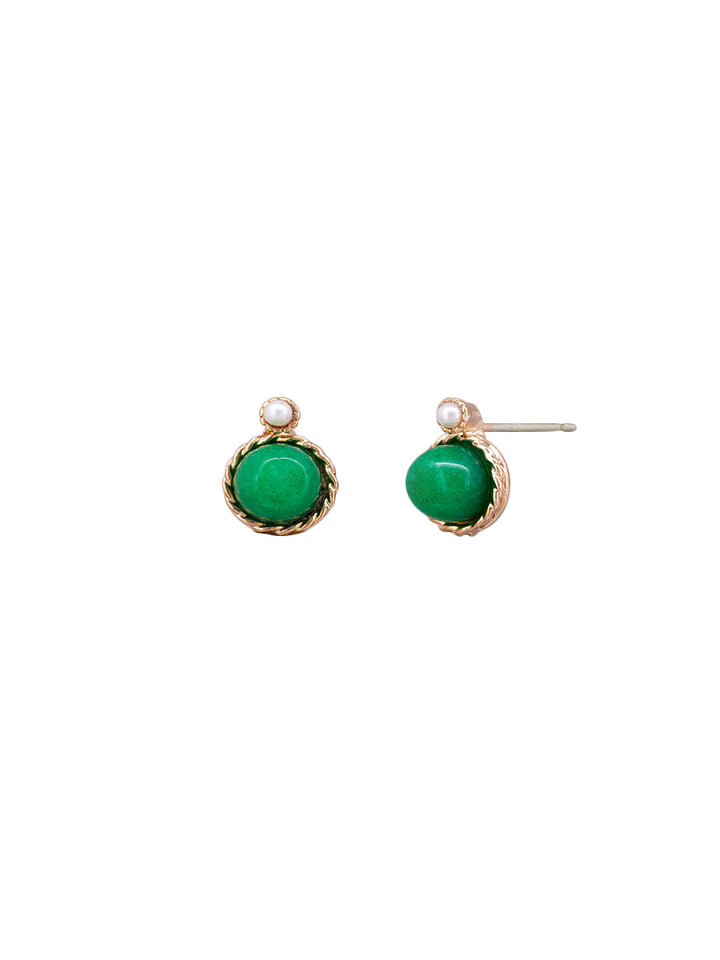Green Maya Earring