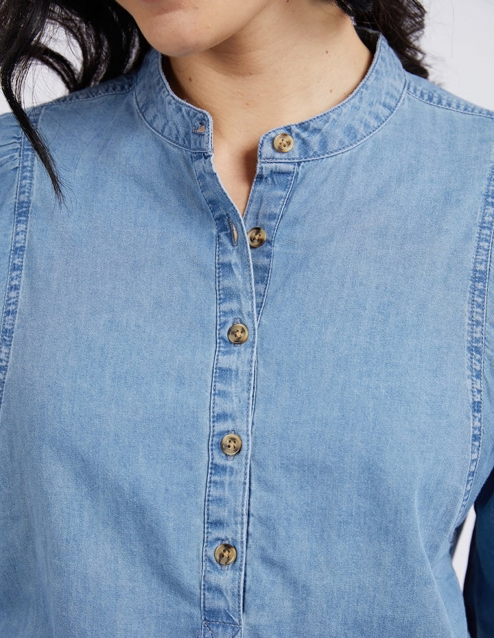 Elm Sophie Shirt - Light Blue
