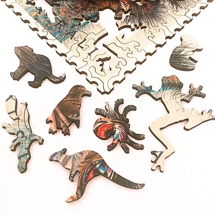 Sally Edmonds  Emu - 74 pcs Wooden Puzzle