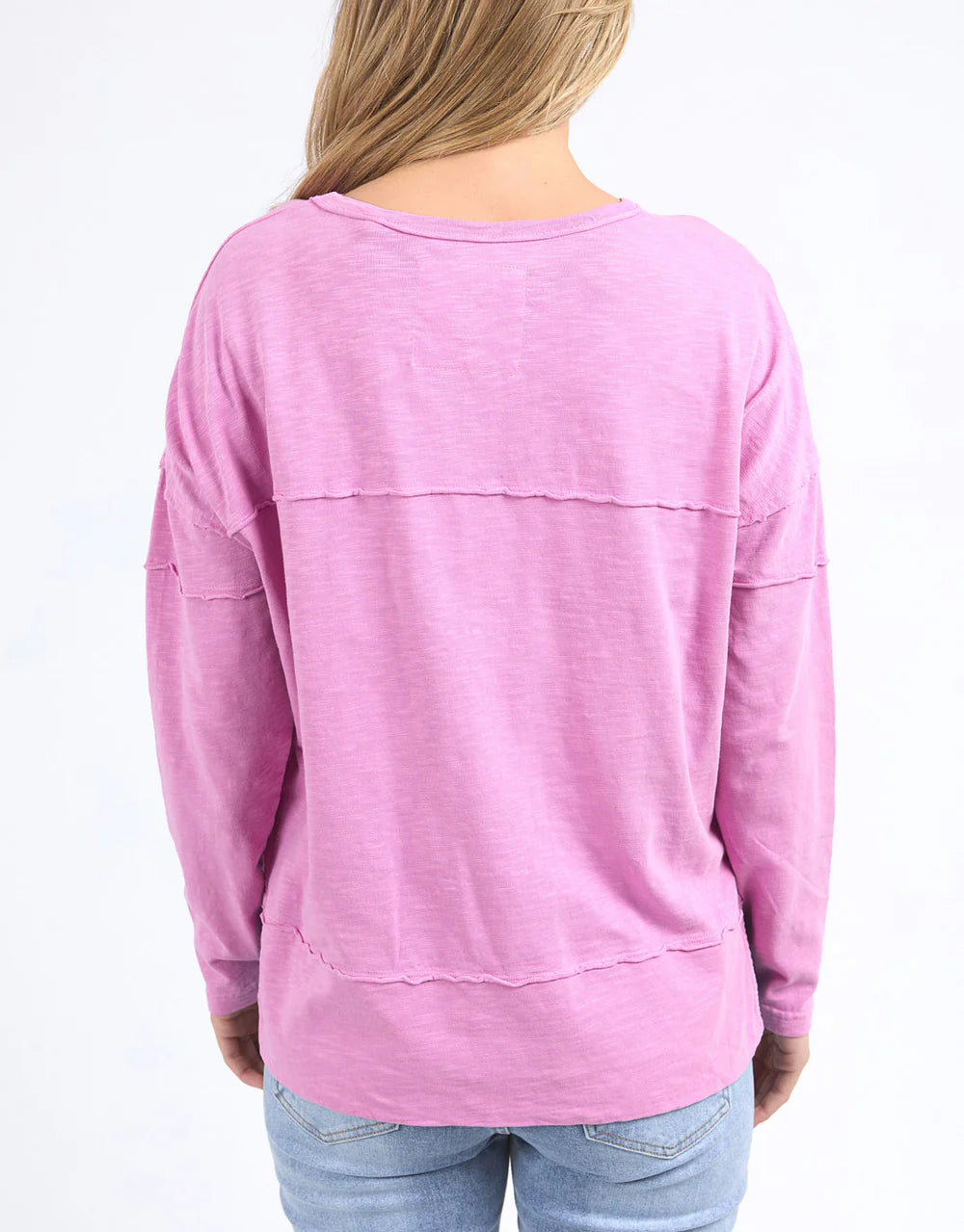 Jayne Throw on Top - Fuschia