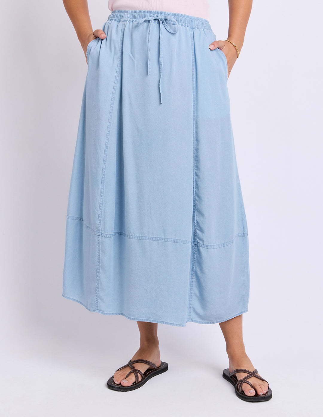 Foxwood Fresco Skirt - Light Blue