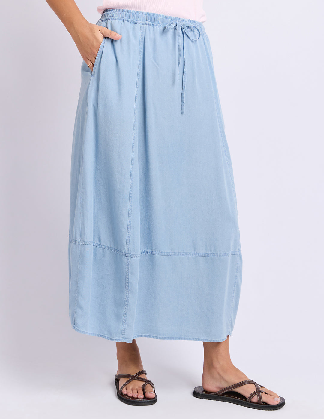 Foxwood Fresco Skirt - Light Blue