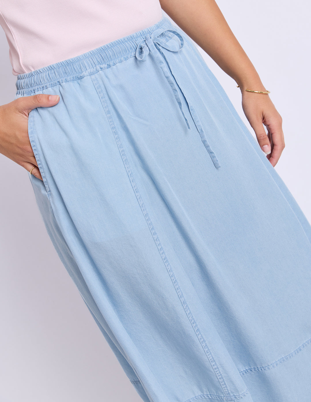 Foxwood Fresco Skirt - Light Blue