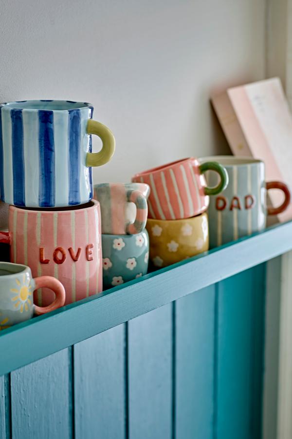 Nini Cup -Rose with White Stripes