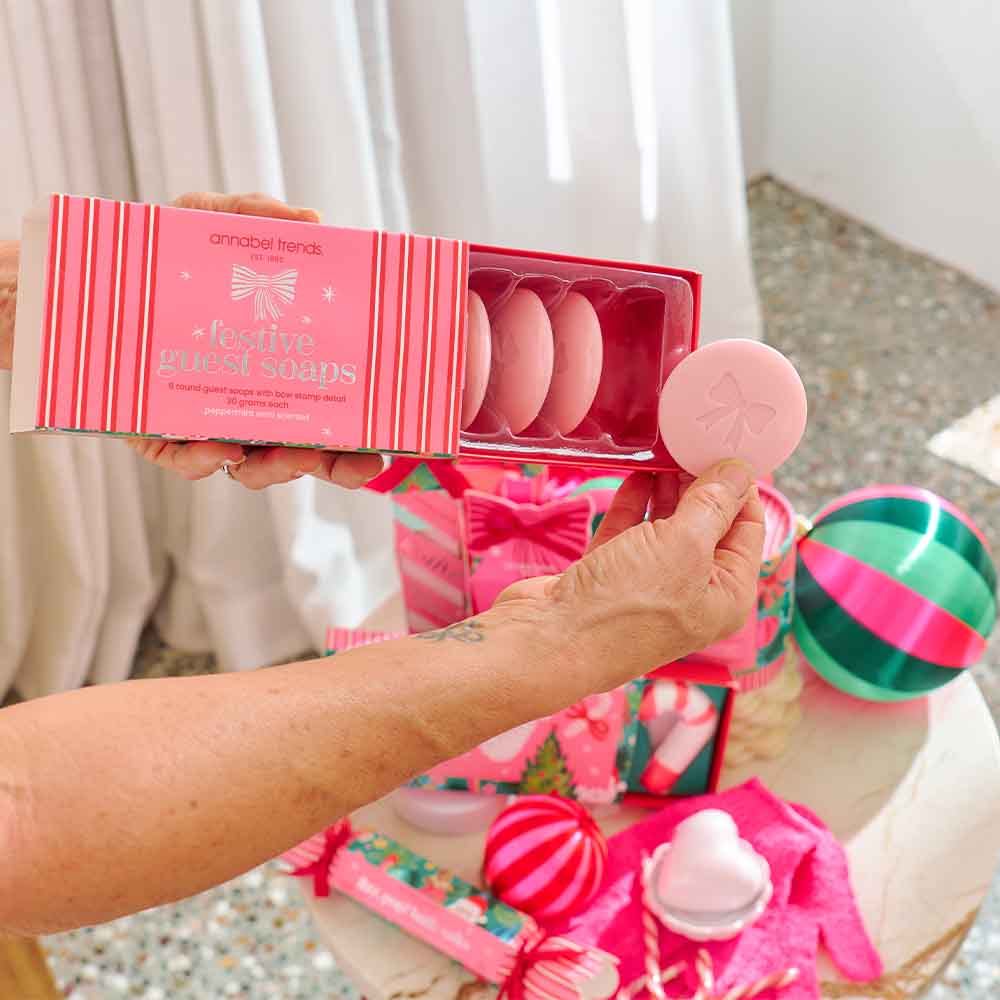 Festive Guest Soap Set (6pc)