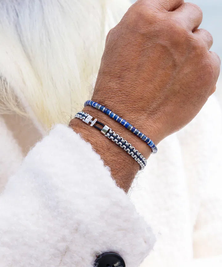 Catena Venetian Navy & Silver