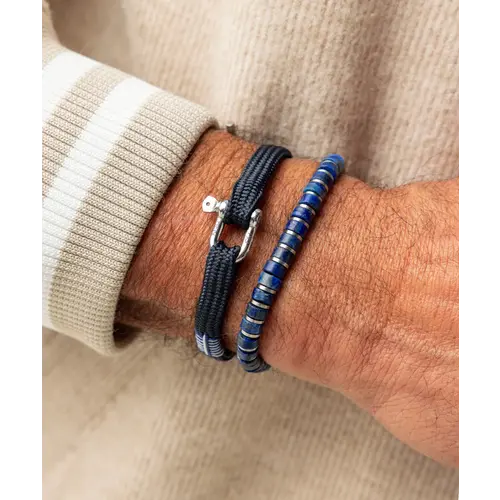 Vicious Vik - Navy & Silver