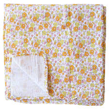Alimrose Muslin Cotton Swaddle -Sweet Marigold
