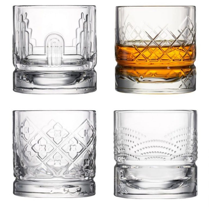 La Rochere Dandy Whisky Glasses - Assorted Set of 4