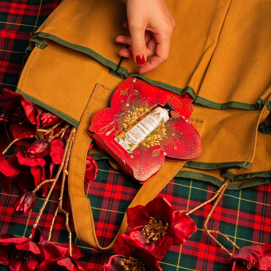 Noel Hanging Ornament - Rose Geranium Hand Cream