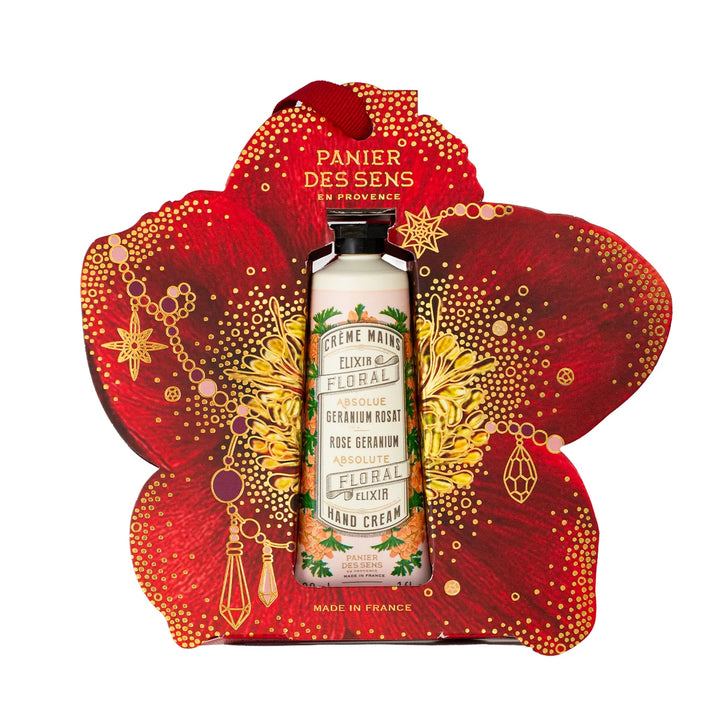 Noel Hanging Ornament - Rose Geranium Hand Cream