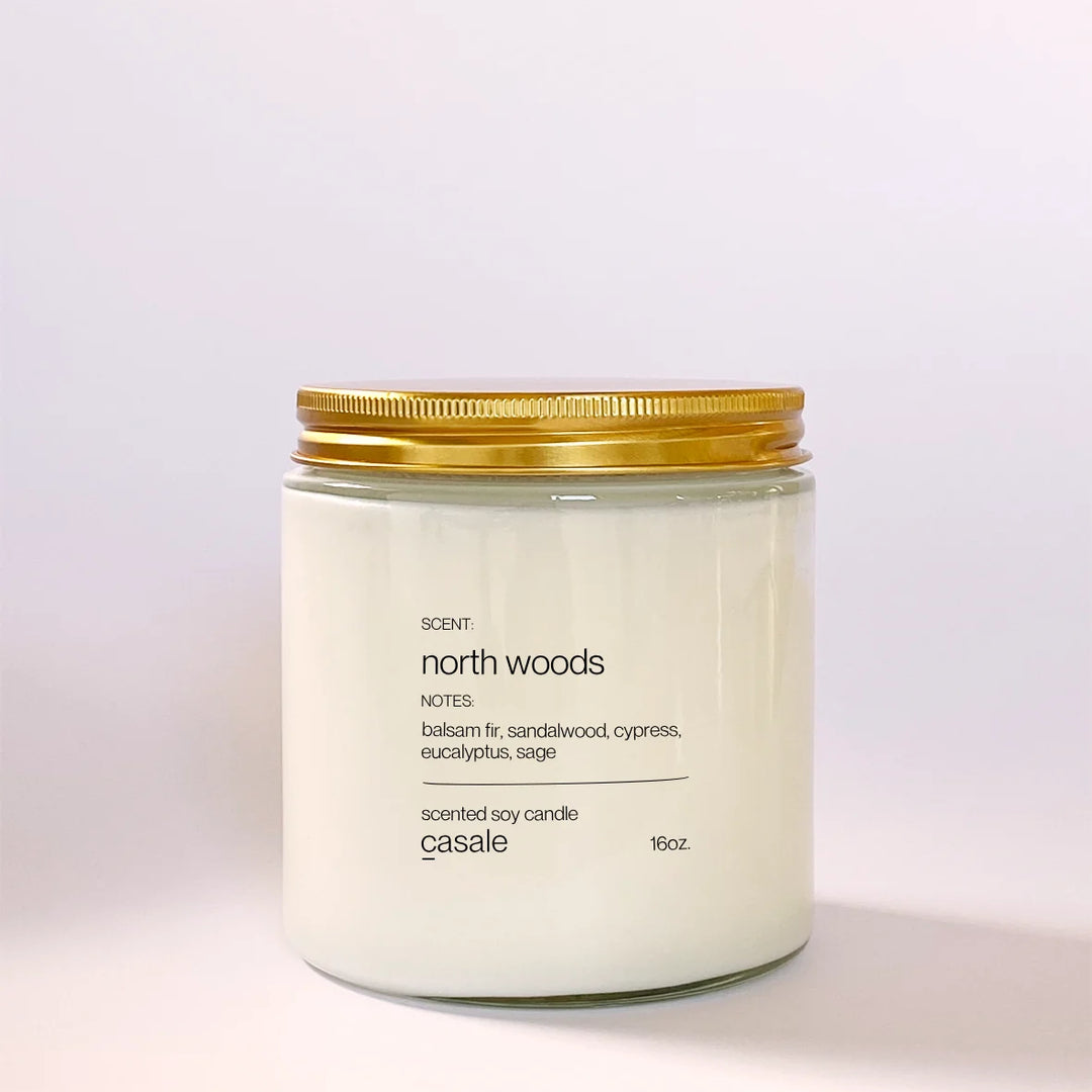 North Woods Double Wicked Soy Candle (16oz / 453g)