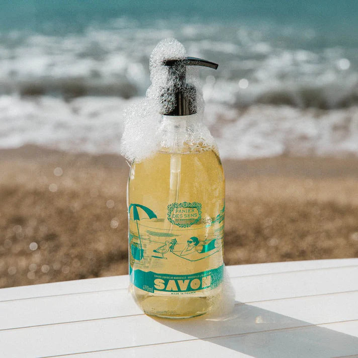 Olive Glass  Marseille Liquid Soap - Limited Edition