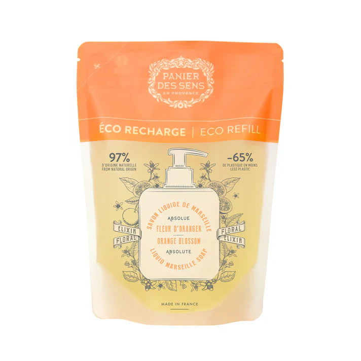 Orange Blossom Marseille Liquid Soap Eco Refill