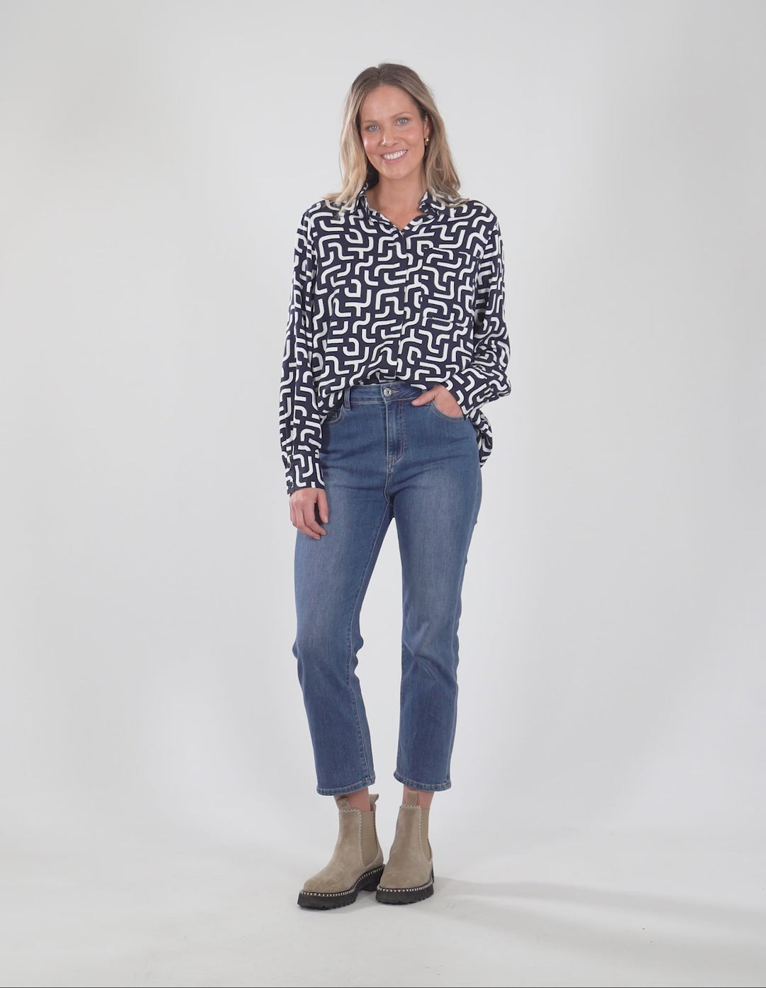 Gemma Geo Shirt