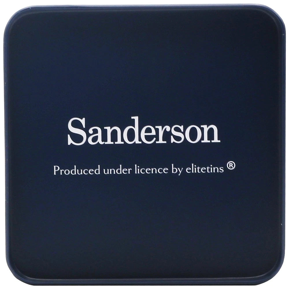 Sanderson Rose & Peony Square Cannister Tins -Pack of 3