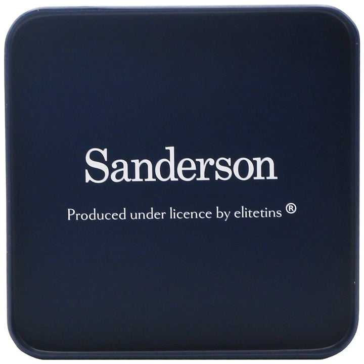 Sanderson Rose & Peony Square Cannister Tins -Pack of 3