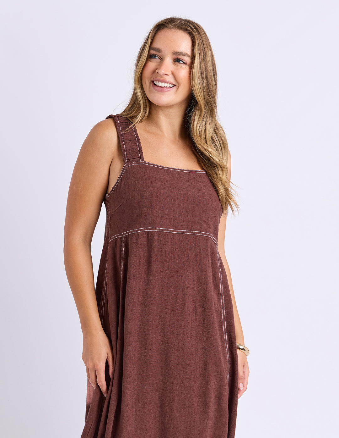 Sage Dress - Chocolate