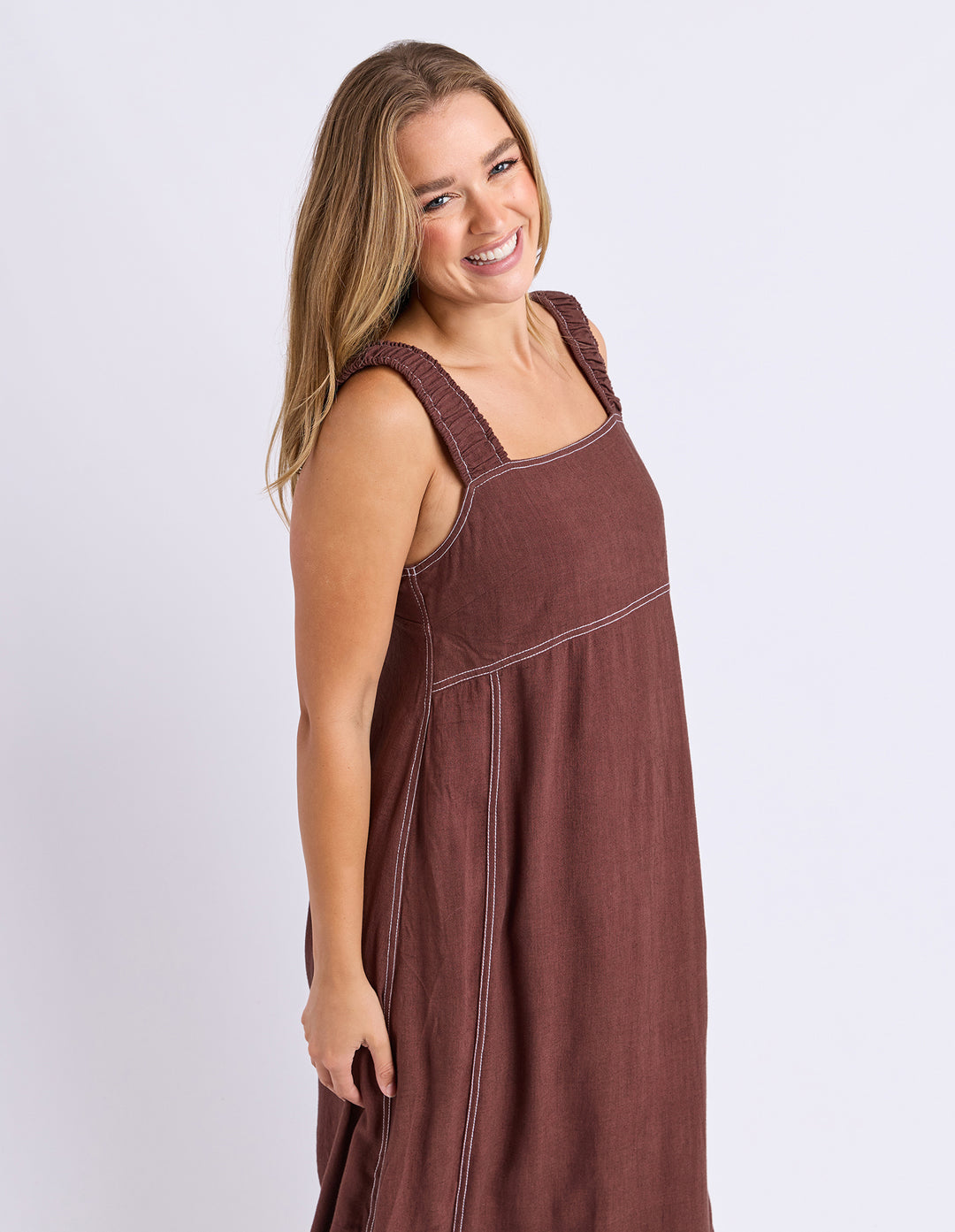 Sage Dress - Chocolate