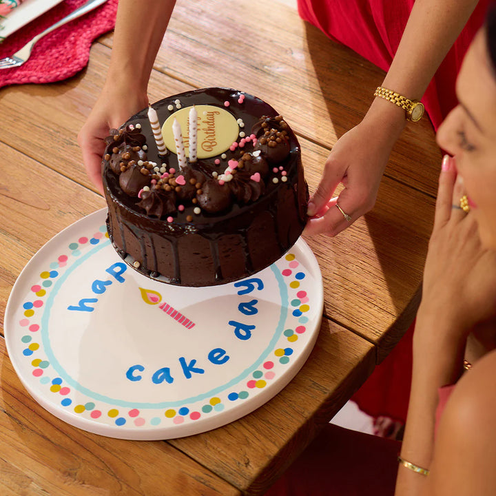 Happy Cake Day Serving Plate
