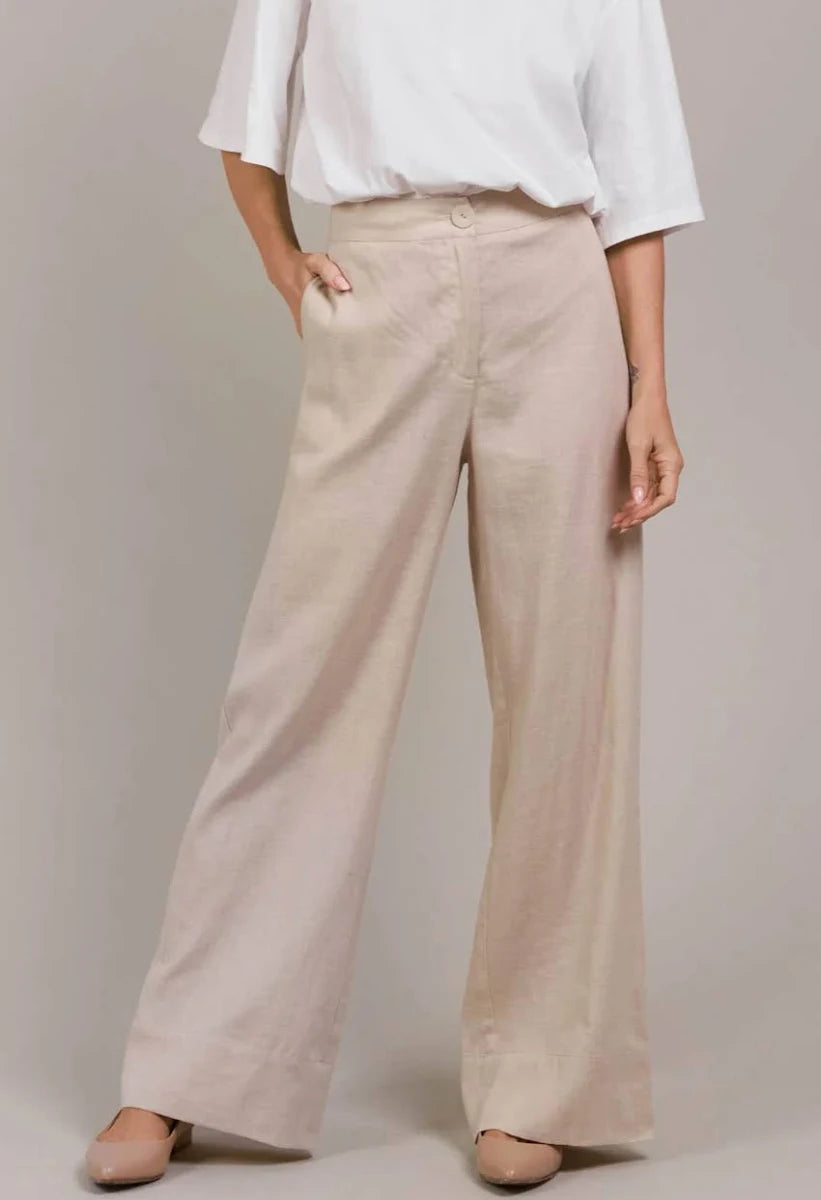 Laax Relaxed Pant - Ecru