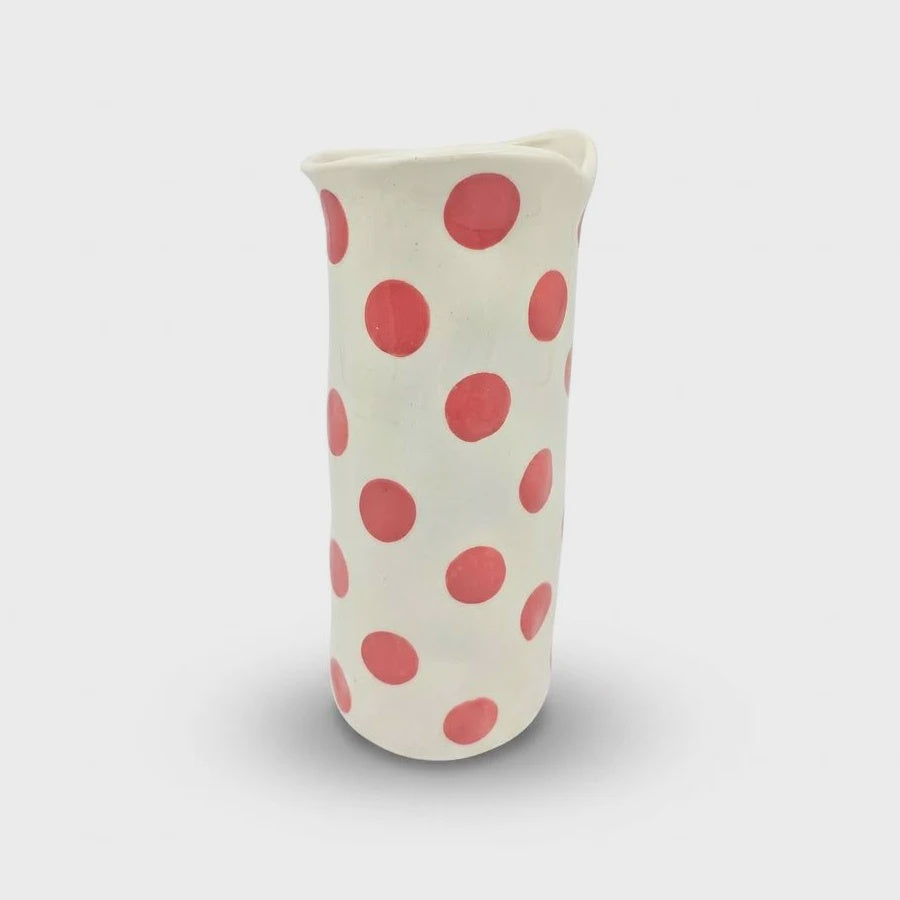 Medium Vase - Pink Spot