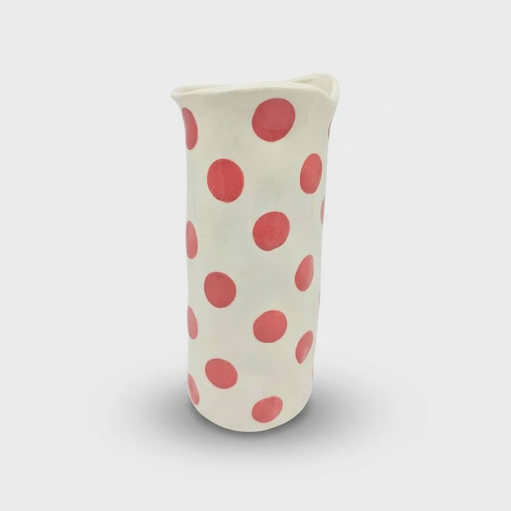 Medium Vase - Pink Spot
