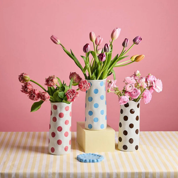 Medium Vase - Pink Spot